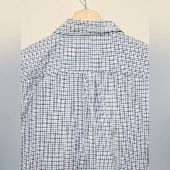 Johnnie - O Men’s Plaid Egyptian Cotton button down size XXL - Picture 7 of 8